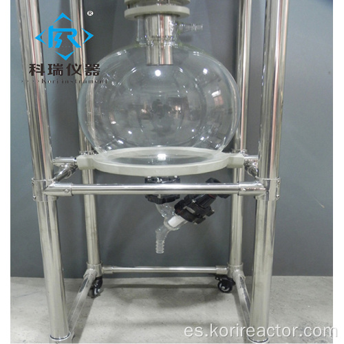 Filtración al vacío de vidrio con embudo Buchner de acero inoxidable 50L